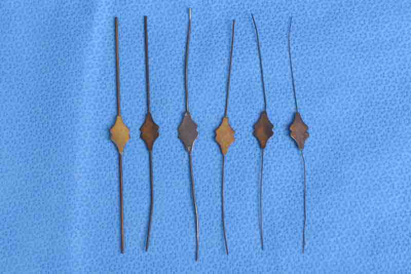 These probes may be used to detect obstruction or laceration of the nasolacrimal system.  They are also used to lyse stenotic membranes within the nasolacrimal system.