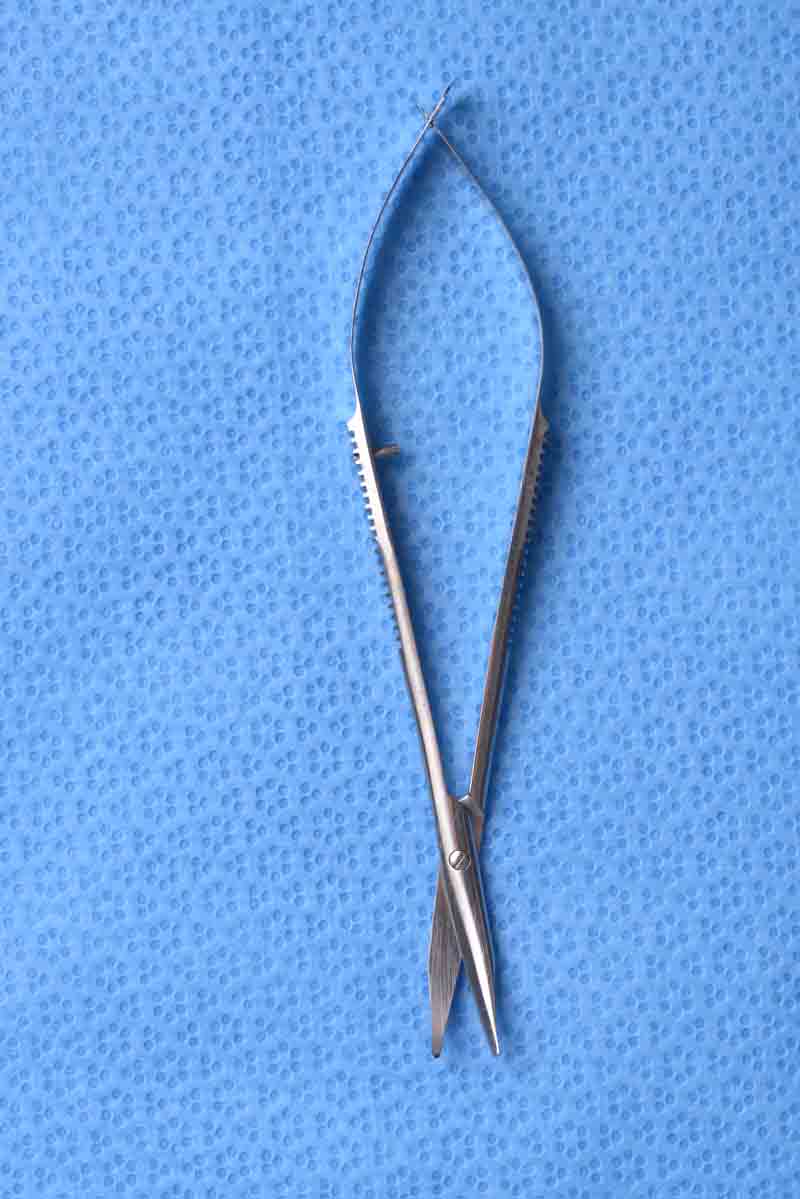 Westcott Tenotomy Scissors 110mm (4.5) - Curved Rounded Tips - A1365, Altomed