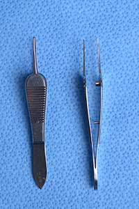 Paufique Suturing Wide Handle 3.375" with tying platform