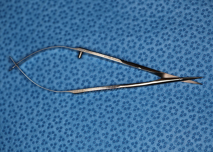 Scissor, Vannas curved capsulotomy