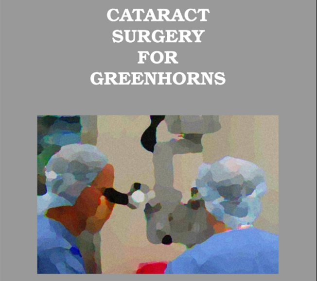 cover of cataract surgery for greenhorns